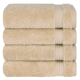 American Soft Linen Bekos 100% Cotton Turkish 4-Piece Hand Towel Sets, Wholesale Luxury Hand Towels