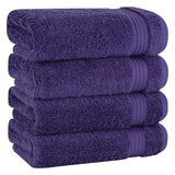 American Soft Linen Bekos 100% Cotton Turkish 4-Piece Hand Towel Sets, Wholesale Luxury Hand Towels