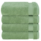 American Soft Linen Bekos 100% Cotton Turkish 4-Piece Hand Towel Sets, Wholesale Luxury Hand Towels