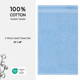 American Soft Linen Bekos 100% Cotton Turkish 4-Piece Hand Towel Sets, Wholesale Luxury Hand Towels