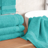 American Soft Linen Bekos 100% Cotton Turkish 4-Piece Hand Towel Sets, Wholesale Luxury Hand Towels
