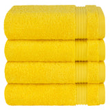 American Soft Linen Bekos 100% Cotton Turkish 4-Piece Hand Towel Sets, Wholesale Luxury Hand Towels