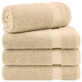 American Soft Linen Bekos 100% Cotton Turkish 4-Piece Bath Towel Sets, Wholesale Luxury Bath Towels