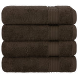 American Soft Linen Bekos 100% Cotton Turkish 4-Piece Bath Towel Sets, Wholesale Luxury Bath Towels