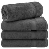 American Soft Linen Bekos 100% Cotton Turkish 4-Piece Bath Towel Sets, Wholesale Luxury Bath Towels