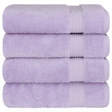 American Soft Linen Bekos 100% Cotton Turkish 4-Piece Bath Towel Sets, Wholesale Luxury Bath Towels