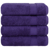 American Soft Linen Bekos 100% Cotton Turkish 4-Piece Bath Towel Sets, Wholesale Luxury Bath Towels