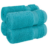 American Soft Linen Bekos 100% Cotton Turkish 4-Piece Washcloth Towel Sets, Wholesale Luxury Towels
