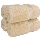 American Soft Linen Bekos 100% Cotton Turkish 4-Piece Washcloth Towel Sets, Wholesale Luxury Towels
