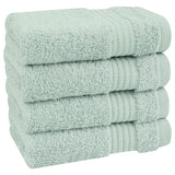 American Soft Linen Bekos 100% Cotton Turkish 4-Piece Washcloth Towel Sets, Wholesale Luxury Towels