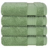 American Soft Linen Bekos 100% Cotton Turkish 4-Piece Washcloth Towel Sets, Wholesale Luxury Towels