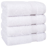 American Soft Linen Bekos 100% Cotton Turkish 4-Piece Washcloth Towel Sets, Wholesale Luxury Towels