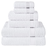 American Soft Linen Bekos 100% Cotton 6-Piece Turkish Bath Towel Sets, Wholesale Luxury Bath Towels