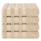 Salem 4 Piece 100% Cotton Luxury Turkish Bath Towel Sets - Wholesale bath towels