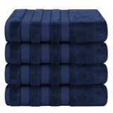 Salem 4 Piece 100% Cotton Luxury Turkish Bath Towel Sets - Wholesale bath towels