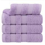 Salem 4 Piece 100% Cotton Luxury Turkish Hand Towel Sets