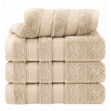 Salem 4 Piece 100% Cotton Luxury Turkish Hand Towel Sets - Wholesale hand towels