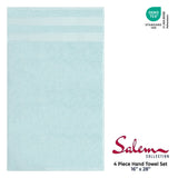 Salem 4 Piece 100% Cotton Luxury Turkish Hand Towel Sets - Wholesale hand towels