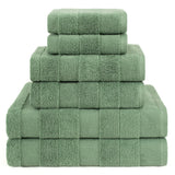American Soft Linen Sense Collection 100% Micro Cotton Premium 6 Piece Towel Set, 600 GSM Ultra Soft and Plush Towels for Bathroom