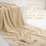 40x80 Oversized Bath Sheets – 12 Pack | Premium 600 GSM Cotton