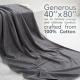 40x80 Oversized Bath Sheets – 12 Pack | Premium 600 GSM Cotton