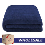 40x80 Oversized Bath Sheets – 12 Pack | Premium 600 GSM Cotton