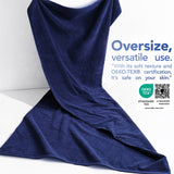 40x80 Oversized Bath Sheets – 12 Pack | Premium 600 GSM Cotton