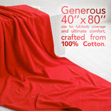 40x80 Oversized Bath Sheets – 12 Pack | Premium 600 GSM Cotton