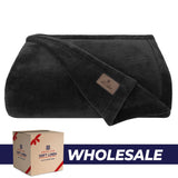 American Soft Linen Bedding Fleece Blanket Wholesale