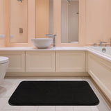 American Soft Linen Fluffy Foamed Bath Rug, 21x32 inches Bath Rugs for Bathroom, 100% Polyester Upper Fluffy Surface and Grip Enhanced Base - 18 Set Case Pack
