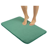 American Soft Linen Fluffy Foamed Bath Rug, 21x32 inches Bath Rugs for Bathroom, 100% Polyester Upper Fluffy Surface and Grip Enhanced Base - 18 Set Case Pack