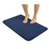 American Soft Linen Fluffy Foamed Bath Rug, 21x32 inches Bath Rugs for Bathroom, 100% Polyester Upper Fluffy Surface and Grip Enhanced Base - 18 Set Case Pack
