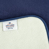 American Soft Linen Fluffy Foamed Bath Rug, 21x32 inches Bath Rugs for Bathroom, 100% Polyester Upper Fluffy Surface and Grip Enhanced Base - 18 Set Case Pack