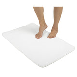 American Soft Linen Fluffy Foamed Bath Rug, 21x32 inches Bath Rugs for Bathroom, 100% Polyester Upper Fluffy Surface and Grip Enhanced Base - 18 Set Case Pack
