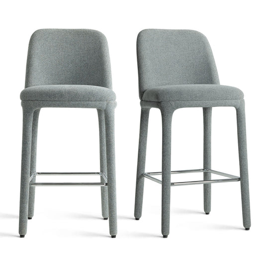 Anderson 26.5" Modern Upholstered Counter Stool (Set of 3)