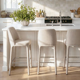 Anderson 26.5" Modern Upholstered Counter Stool (Set of 3)