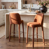 Anderson 26.5" Modern Upholstered Counter Stool (Set of 3)
