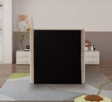 Penny Twin Bed - Elegant Upholstered Bed with Curved Headboard for Stylish Bedroom Decor Upgrade