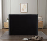 Penny King Bed - Elegant Upholstered Design with Curved Headboard for Luxurious Bedroom Makeover