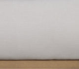 Vaughn Cream Linen Textured Bed - Cozy Platform Design with Solid Wood Base for Inviting Retreat