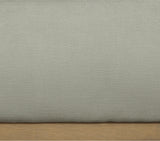 Vaughn Bed – Cozy Chenille Upholstered Platform Bed with Natural Wood Base for Modern Bedrooms