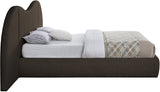 Everest Boucle Fabric Bed: Luxurious Contemporary Design with Removable Panels for Adaptable Comfort
