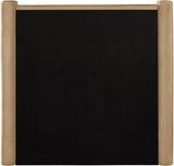 Elias Velvet Twin Bed - Elegant Minimalist Design with Solid Wood Frame for Contemporary Bedrooms