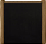 Elias Velvet Twin Bed - Elegant Minimalist Design with Solid Wood Frame for Contemporary Bedrooms