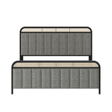 Alphons Ratten King Bed GREY