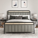 Alphons Ratten King Bed GREY