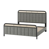 Alphons Ratten King Bed GREY