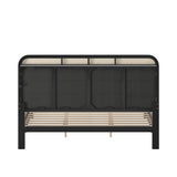 Alphons Ratten King Bed GREY