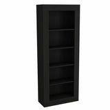 Tuhome Andina Bookcase with Vertical Design, Five Open Shelves, Modern and Elegant Storage Solution for Living Room, Office, or Bedroom