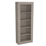 Tuhome Andina Bookcase with Vertical Design, Five Open Shelves, Modern and Elegant Storage Solution for Living Room, Office, or Bedroom